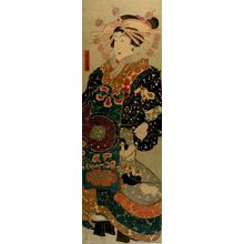 月岡芳年: WOMAN IN ELABORATE COSTUME - ハーバード大学