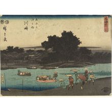 Utagawa Hiroshige: Kawasaki, from the 53 Stations of the Tokaido - Harvard Art Museum