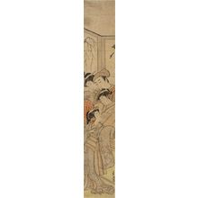 Harutsugu: Man with Three Women, Edo period, circa 1765-1770 - Harvard Art Museum