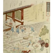 Totoya Hokkei: EIGHTEEN OLD ADDAGES, TAKING GIFTS TO THE TEMPLE. - Harvard Art Museum