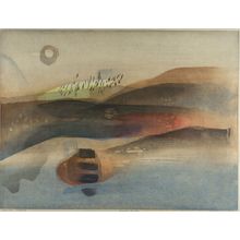 Ansei Uchima: Mexican Valley (Artist's Proof), Shôwa period, 1966 - ハーバード大学
