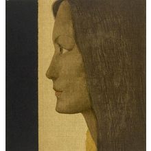 Fukui Ryônosuke: Profile Head of a Girl, Shôwa period, - Harvard Art Museum