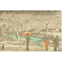 Oda Kazuma: Landscape, from set of views of Tokyo scenery entitled Tokyo fûkei hangashû - Harvard Art Museum