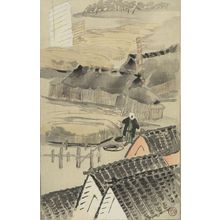 Nagai Hyôsai: Nishinomiya, Number 5 from the series Pictures of Famous Places in Osaka and Kobe (Hanshin meishô zue), Taishô period, dated 1916 - Harvard Art Museum