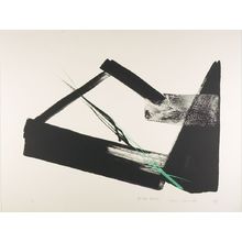 Shinoda Tôkô: After Rain A, Shôwa period, circa 1970s - Harvard Art Museum