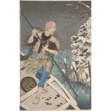 小林清親: Sôgô Watashiba no zu, from the series Chôga Kyoshinkai, Meiji period, dated 1884 - ハーバード大学