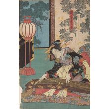 Utagawa Kunisada: Listening to the Koto - Harvard Art Museum
