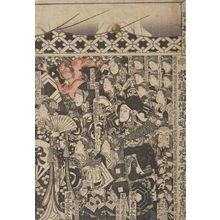 歌川国貞: Kabuki Announcement (Kyôbashi Minami denma-chô Itchô-me), Late Edo period, circa mid 1830s - ハーバード大学