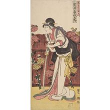 Utagawa Toyokuni I: Actor Iwai Kiyotarô (4th of Series of Five Actors) - Harvard Art Museum