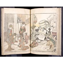 Kitagawa Utamaro: Illustrated Book on Anuual Events in the Gay Quarters (Seirô ehon nenjû gyôji) Volume Two, Late Edo period, published in 1804 - Harvard Art Museum