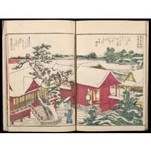 Estampe japonaise "Picture Book Sumida River A Glance of Both Shores (Ehon Sumida gawa ryogan ichiran), Vol. 3" par Unknown, 無款 (null)