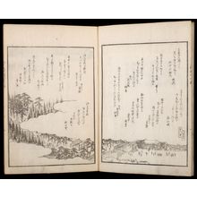 歌川広重: Illustrated Satirical Poems About Famous Scenic Views in Edo (Kyôka Edo meisho zue), Vol. 10, Late Edo period, dated 1856 (Ansei 3, 5th month) - ハーバード大学