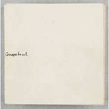 Yoko Onoによる浮世絵「Grapefruit, 1964」