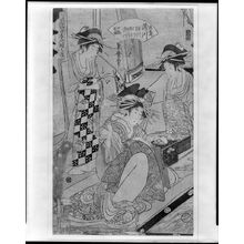Kitagawa Utamaro: Three Women in Tea House - Harvard Art Museum