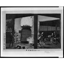 小林清親: Kawaguchi nabe kama seizôzu, Meiji period, - ハーバード大学
