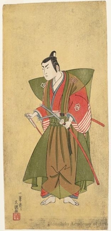 Ippitsusai Buncho: The Actor Nakamura Shöchö - Honolulu Museum of Art