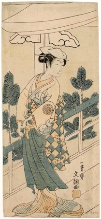 Ippitsusai Buncho: The Actor Sanogawa Ichimatsu II - Honolulu Museum of Art