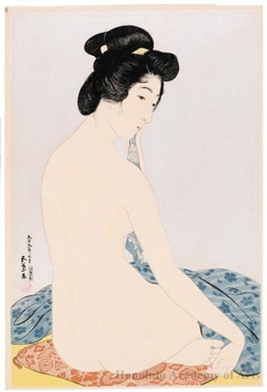 Hashiguchi Goyo: Woman After the Bath - Honolulu Museum of Art