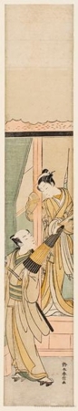 Suzuki Harunobu: Parody of Ibaraki - Honolulu Museum of Art