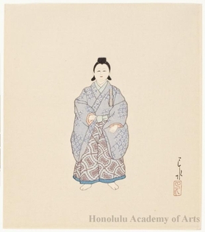 Kawase Hasui: Doro Ningyö (Clay Doll) - Honolulu Museum of Art