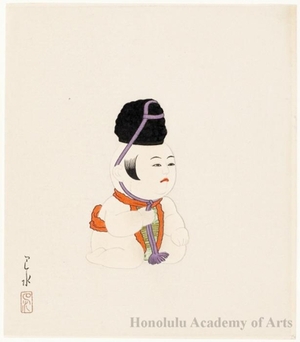Kawase Hasui: Gosho Ningyö (Palace Doll) - Honolulu Museum of Art
