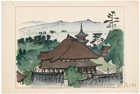 Nakazawa Hiromitsu: Kiyomizudera Temple - ホノルル美術館