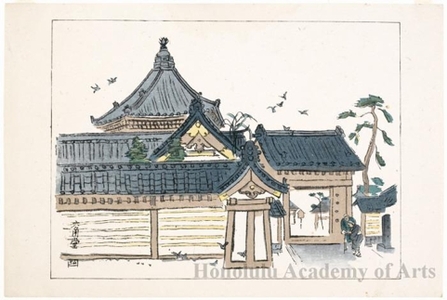 Nakazawa Hiromitsu: Rokkakudö Temple - ホノルル美術館