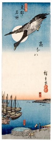 Utagawa Hiroshige: Takanawa - Honolulu Museum of Art