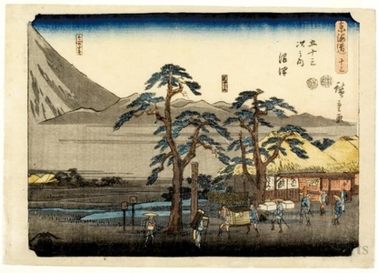 Utagawa Hiroshige: Numazu (Station # 13) - Honolulu Museum of Art