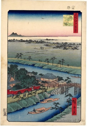 Utagawa Hiroshige: Yanagishima - Honolulu Museum of Art