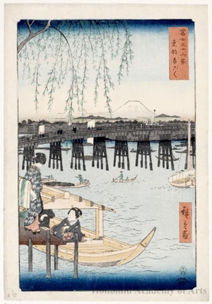 Utagawa Hiroshige: Ryogoku in the Eastern Capital - Honolulu Museum of Art