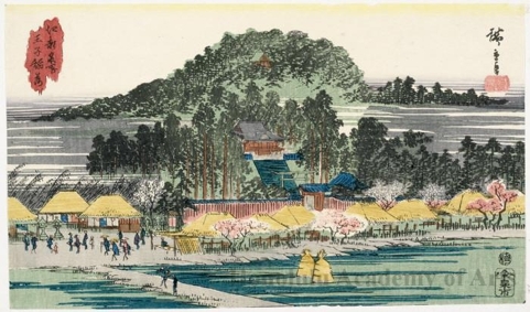歌川広重: Öji Inari Shrine - ホノルル美術館