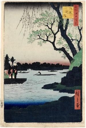 Utagawa Hiroshige: Oumayagashi - Honolulu Museum of Art