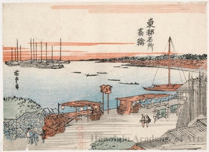 Utagawa Hiroshige: Takanawa - Honolulu Museum of Art