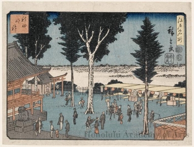 Utagawa Hiroshige: Kanda Myöjin Shrine - Honolulu Museum of Art