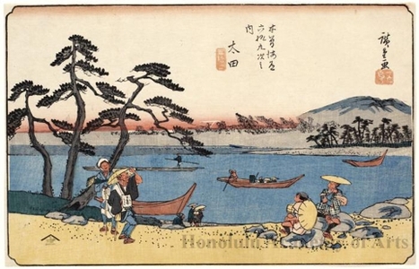 Utagawa Hiroshige: Öta - Honolulu Museum of Art
