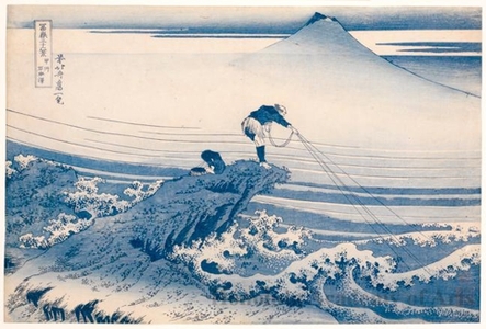Katsushika Hokusai: Kajikazawa in Kai Province - Honolulu Museum of Art