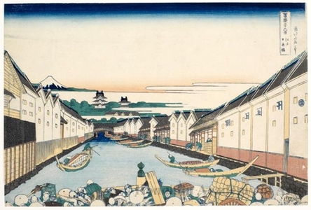 Katsushika Hokusai: The Nihonbashi in Edo - Honolulu Museum of Art