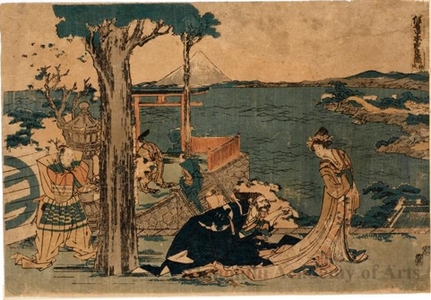Katsushika Hokusai: Chushingura Act 1 - Honolulu Museum of Art