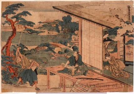 Katsushika Hokusai: Chushingura Act 2 - Honolulu Museum of Art