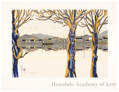 Sekino Junichirö: Fuchu: Abe River - Honolulu Museum of Art