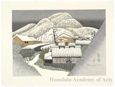 Sekino Junichirö: Kambara: Deep Snow - Honolulu Museum of Art