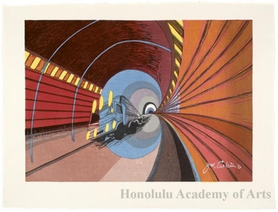 Sekino Junichirö: Okabe: High Speed Tunnel - Honolulu Museum of Art