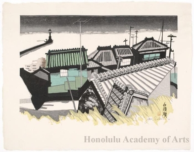 Sekino Junichirö: Shirasuka: Fishing Village - Honolulu Museum of Art