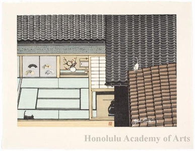 Sekino Junichirö: Akasaka: Lovesick cats - Honolulu Museum of Art