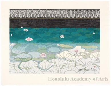 Sekino Junichirö: Seki: Lotus Pond - ホノルル美術館