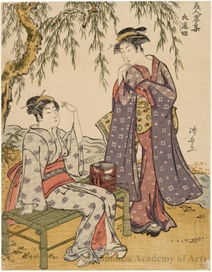 Torii Kiyonaga: Sotöri-hime - Honolulu Museum of Art