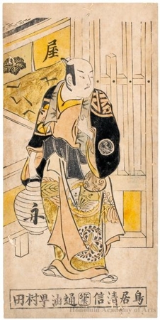 鳥居清信: Kabuki Actor - ホノルル美術館