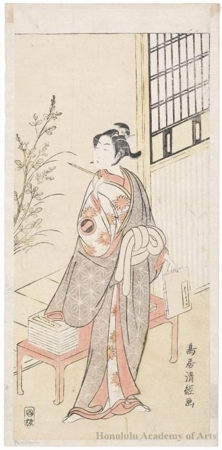 鳥居清経: Ichikawa Monnosuke II - ホノルル美術館