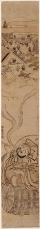 Isoda Koryusai: Daikoku and Mice (descriptive title) - Honolulu Museum of Art